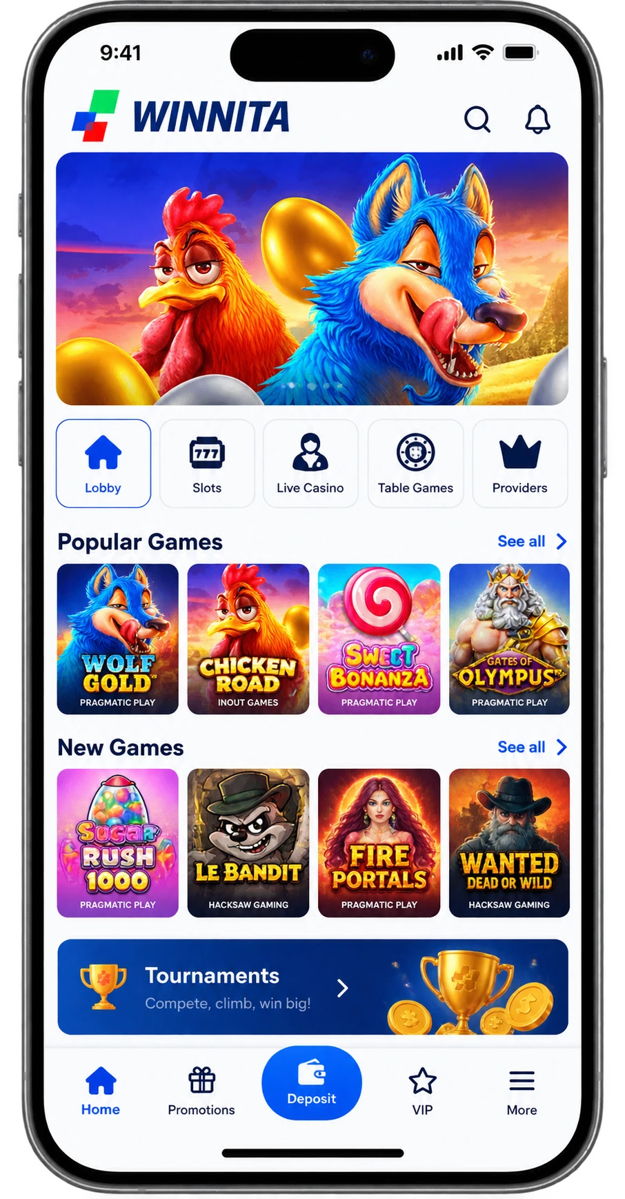 L'App di Winnita Casino